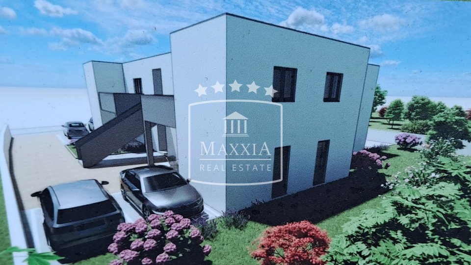 Zaton - one bedroom apartment with of 54m2 with a parking space; construction scheduled for summer 2024! 135000€