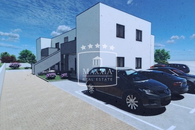 Zaton - Apartment mit zwei Schlafzimmern 73,25 m2 mit 2 Parkplätzen, geplant für Sommer 2023! 155.000 €