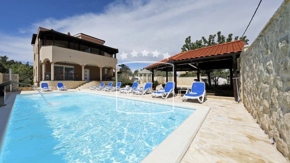 Privlaka - a beautiful villa with a pool and a sea view! 990000€