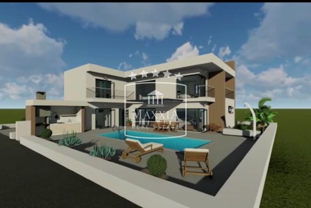 Sabunike - New construction! Villa with a pool, 300m away from the sea! 800000€