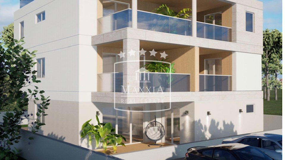 Vir - Newly built apartment of 59.46m2, 170m away from the sea! 215000€