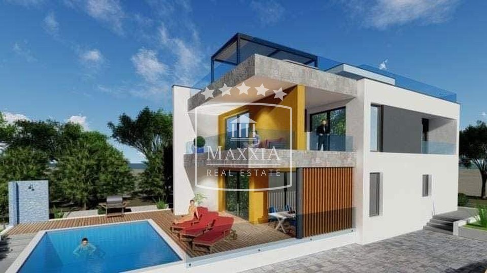 Rtina - Modern villa of 192m2 brand new construction! Sea view!! 750000€
