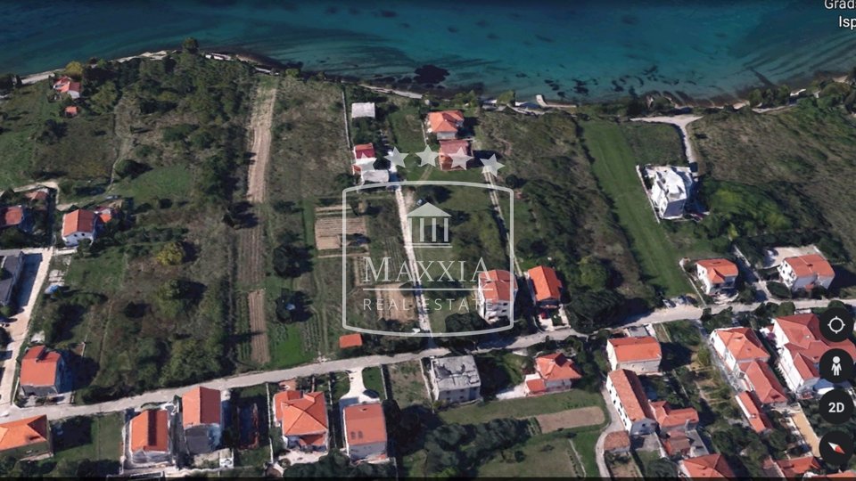 Zadar - Karma building land, second row to the sea, exceptional location! 999000€
