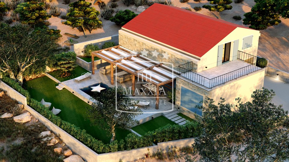 Dugi otok, Žman - new villa with a pool, 2nd row to the sea! 950000€