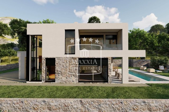 Starigrad Paklenica - luxury villa with a swimming pool, sea ​​view! 780000€