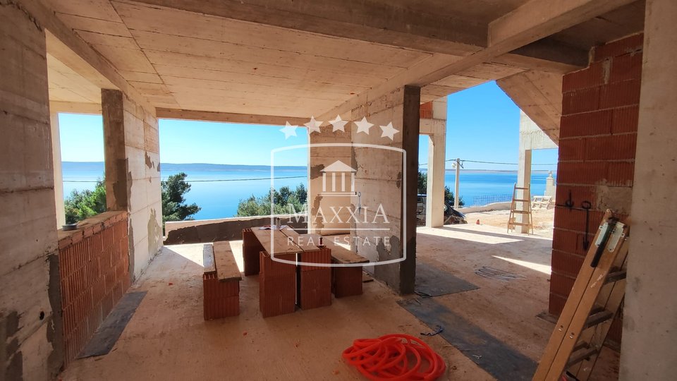 Starigrad Paklenica - luksuzna vila s bazenom, otvoren pogled more! 780000€