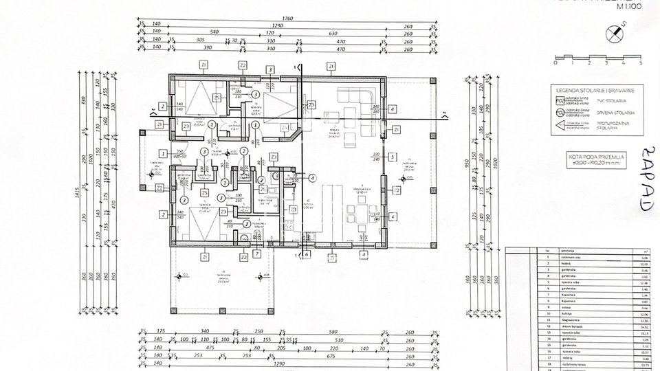 Smilčić - building plot with a project for villas! €140000