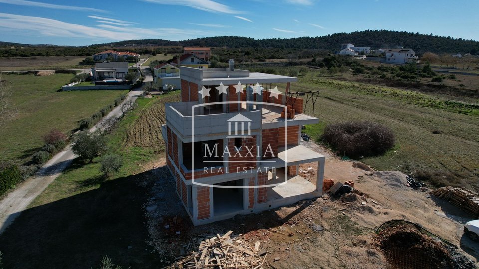 Ljubač - luxuriöse Villa mit Pool und offenem Meerblick! 600000€