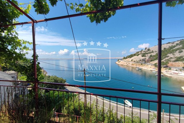 Tribanj - one-story house only 30m away from the sea, open sea view! 150000€