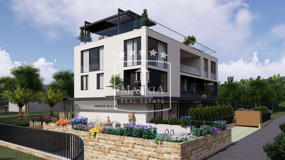 Sukošan - 3.5-room ap. first floor new construction FIRST ROW to sea! 349000€