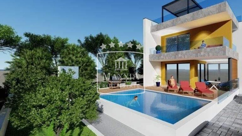 Rtina - Modern villa of 192m2 brand new construction! Sea view!! 750000€