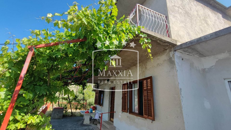 Tribanj - one-story house only 30m away from the sea, open sea view! 150000€