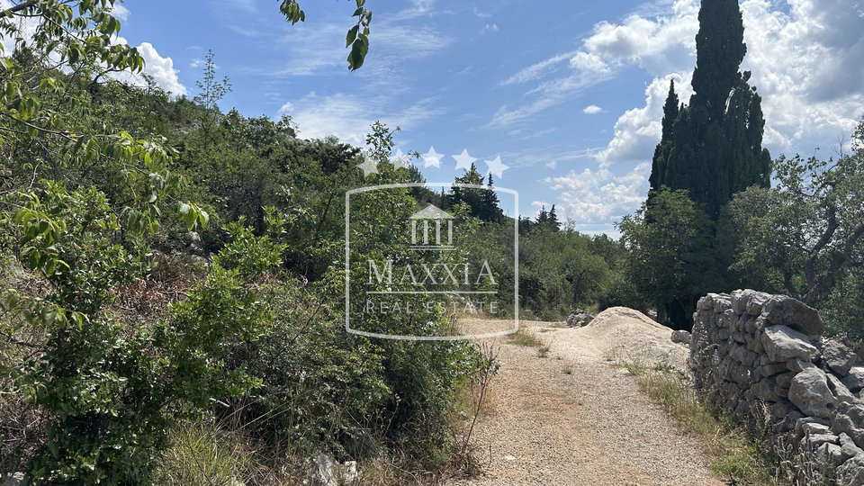 Seline - ruševne kamene kućice 65m2; Velebit i more! 55000€