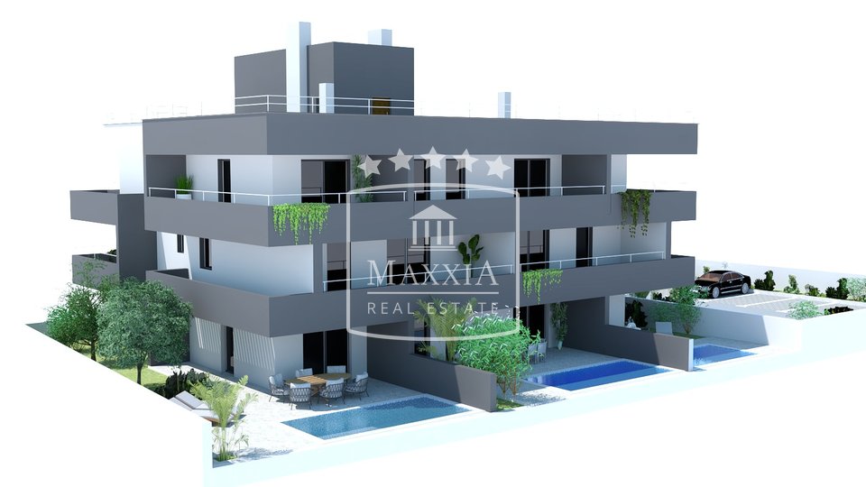 Nin - NEW BUILDING sea view, pool! 399000€