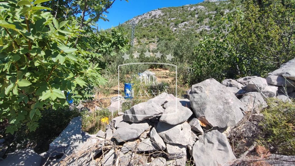 Starigrad, Paklenica - agricultural land 504m2, SEA VIEW!