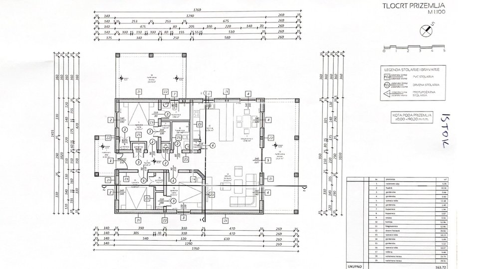 Smilčić - building plot with a project and building permit! €80000